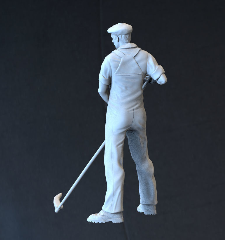 mower man 3D print model_1