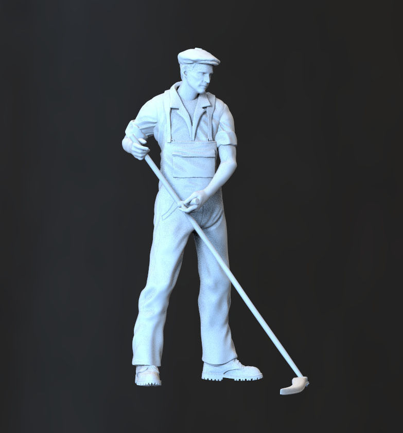 mower man 3D print model_5