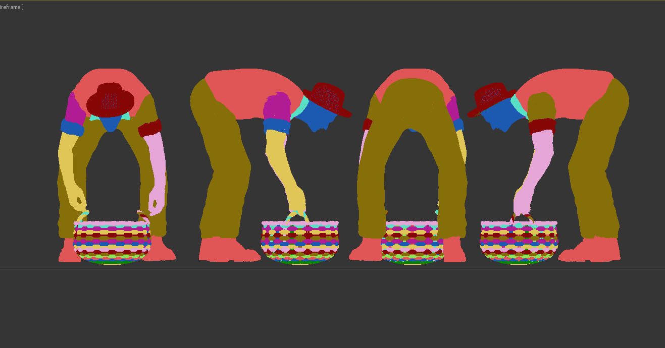 working man 3D print model_19