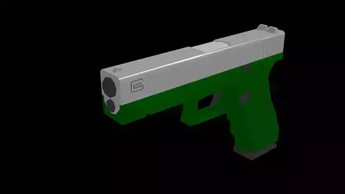 Glock LOWPOLY gun