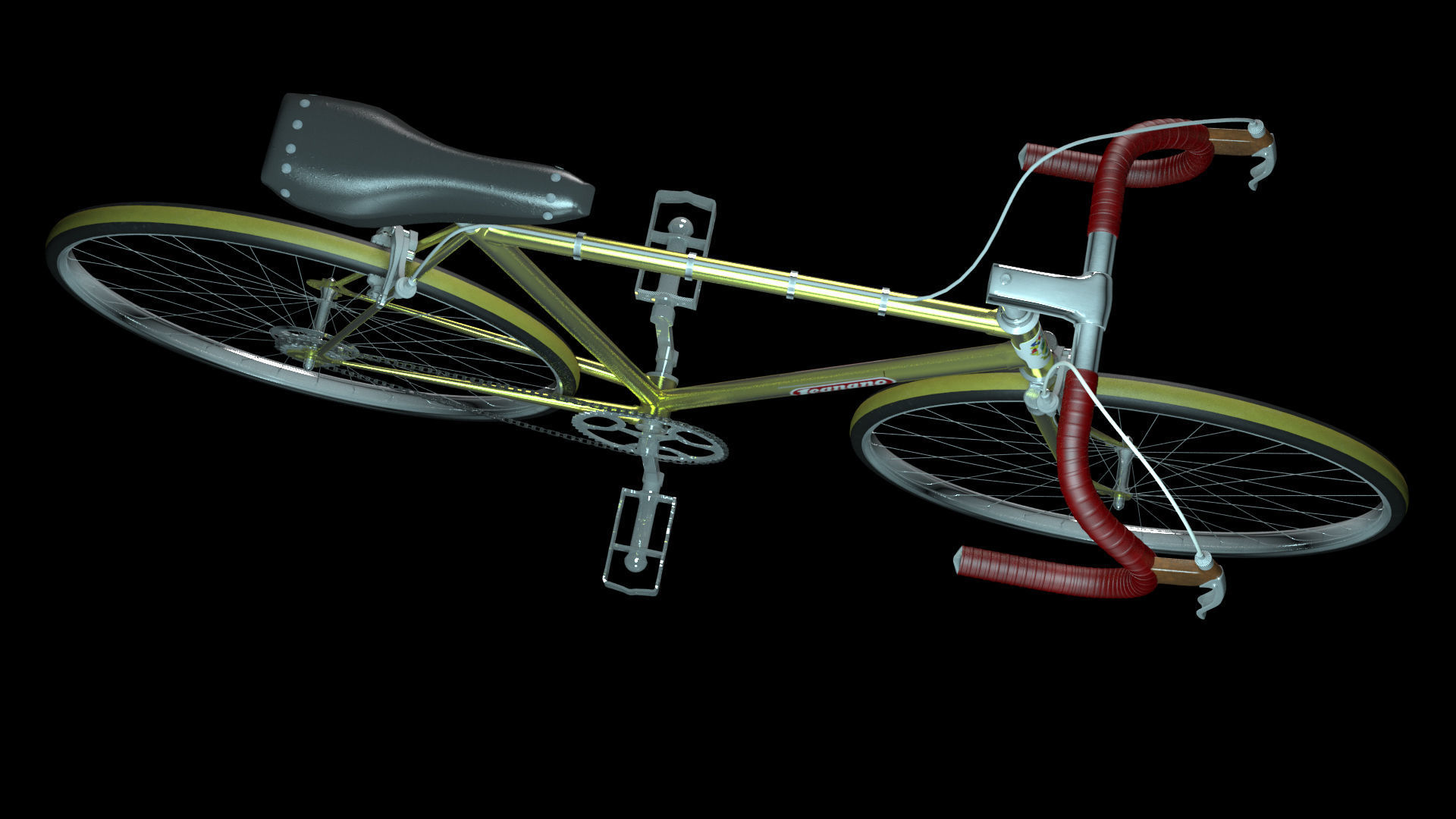 Bicycle 3D model_3