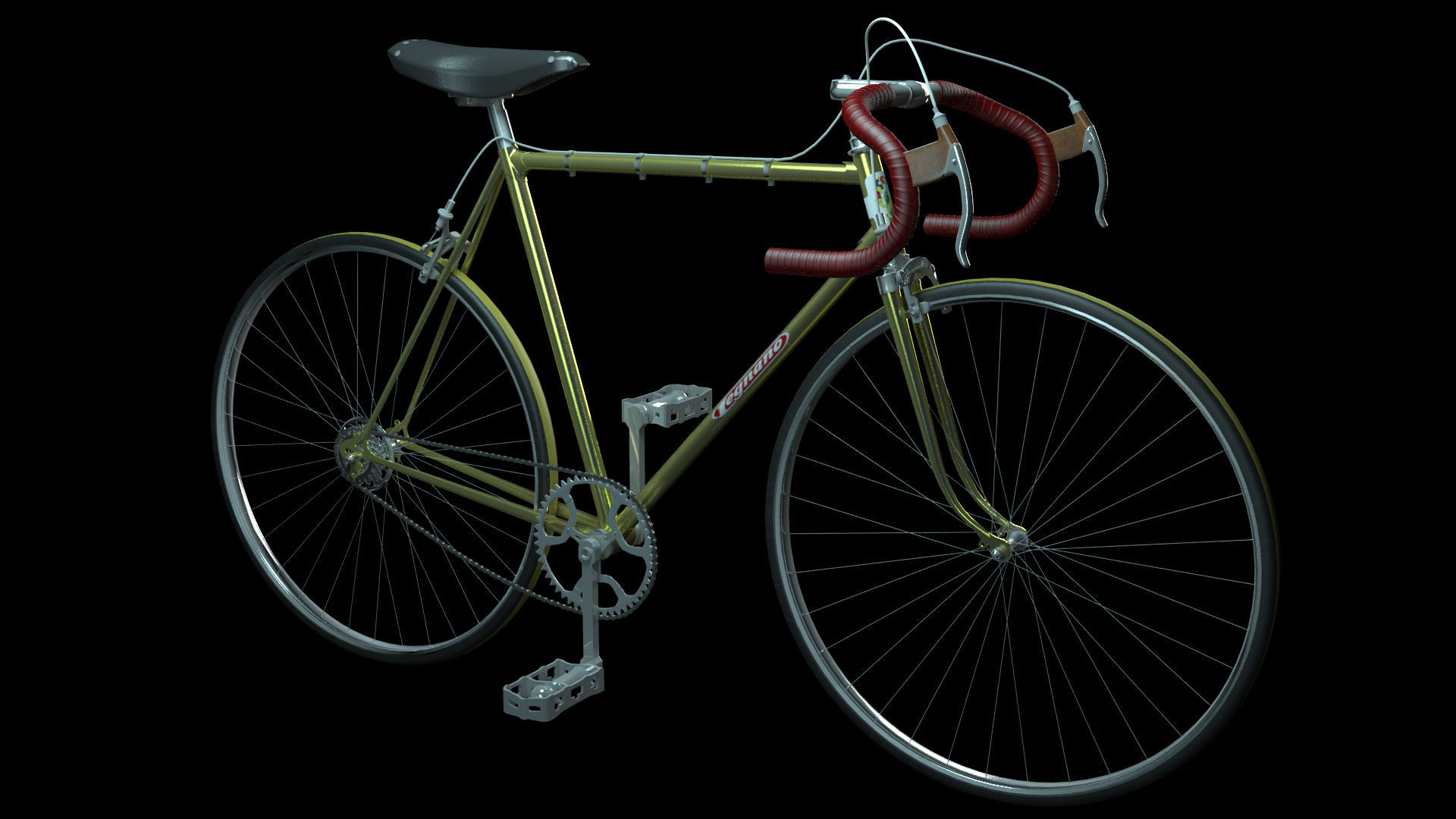Bicycle 3D model_1