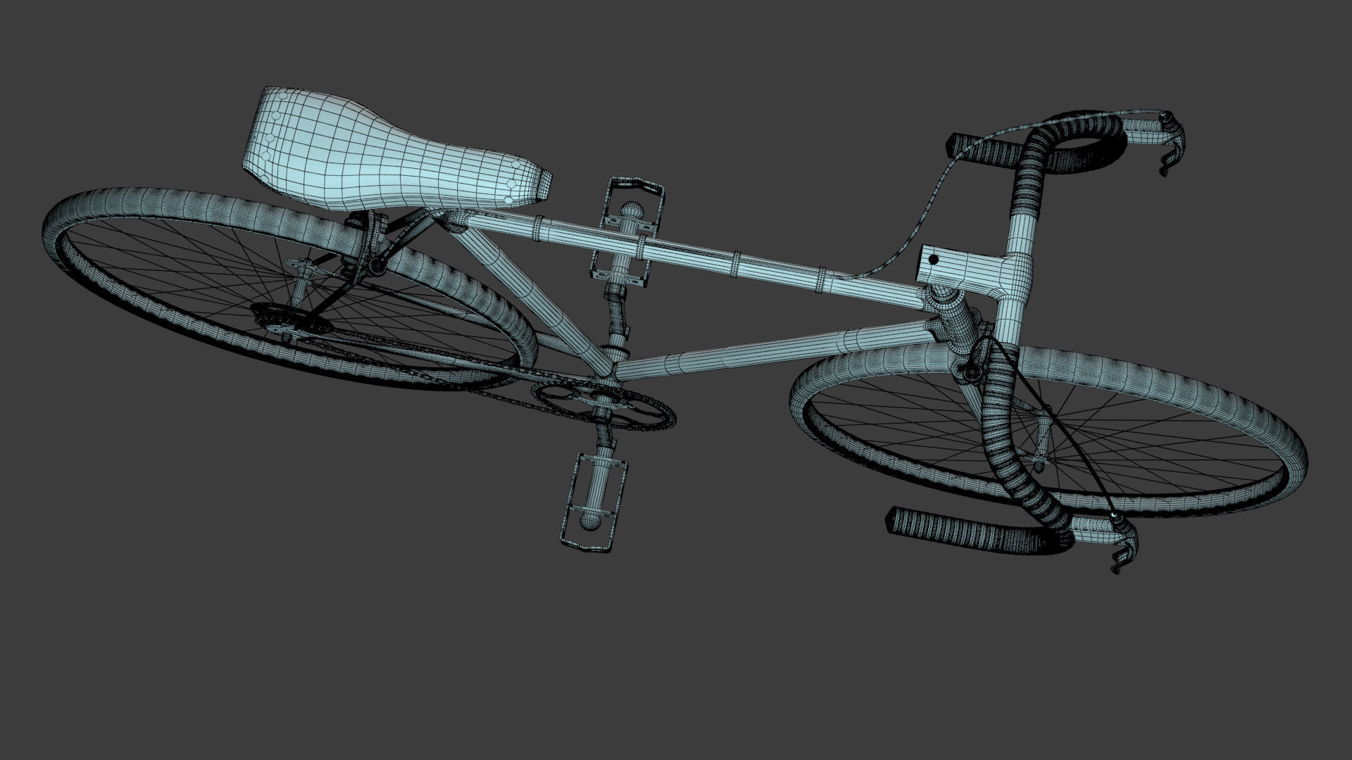Bicycle 3D model_4