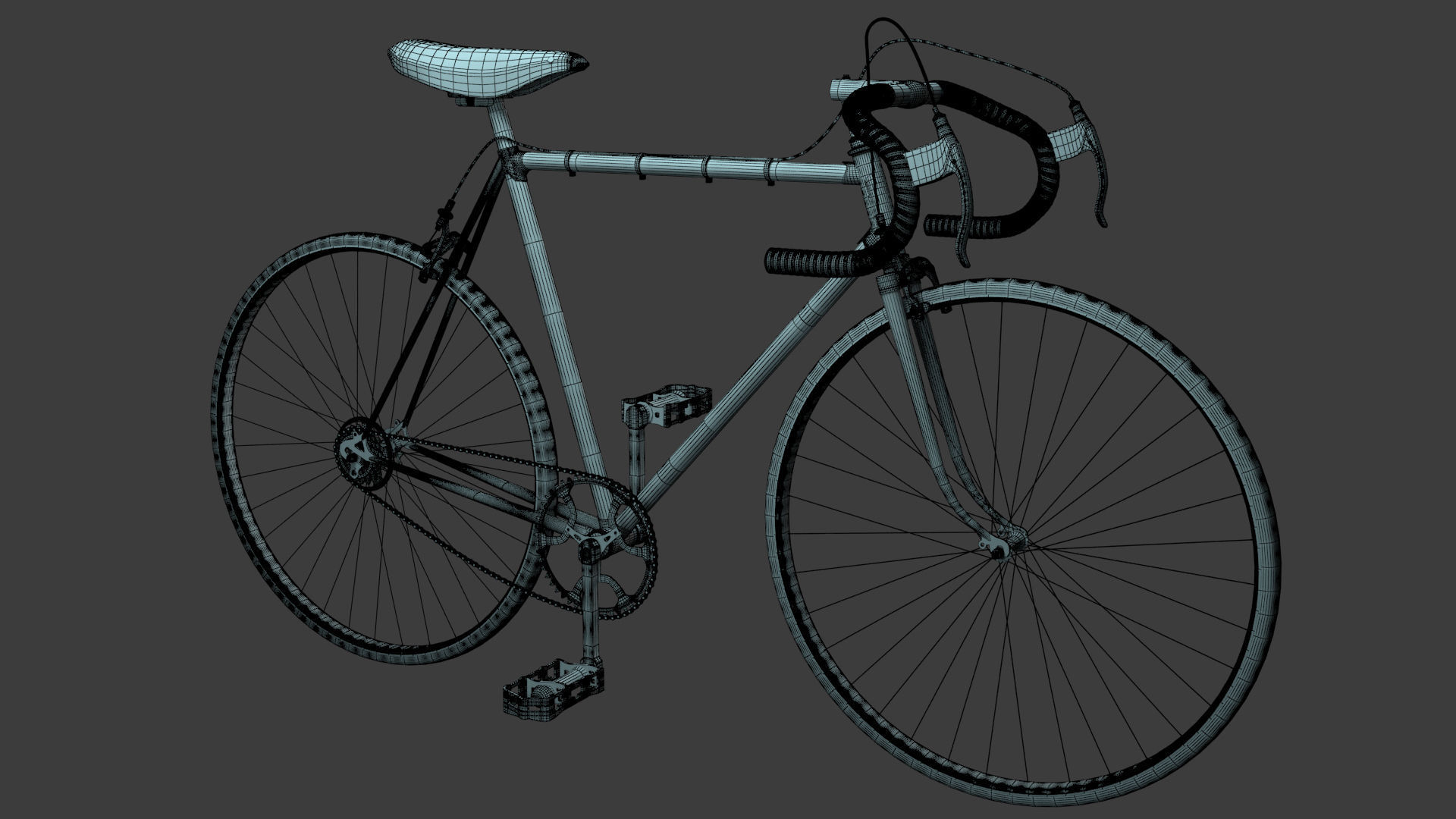 Bicycle 3D model_2