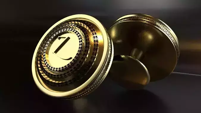 Luxury Cufflink with alphabet Z