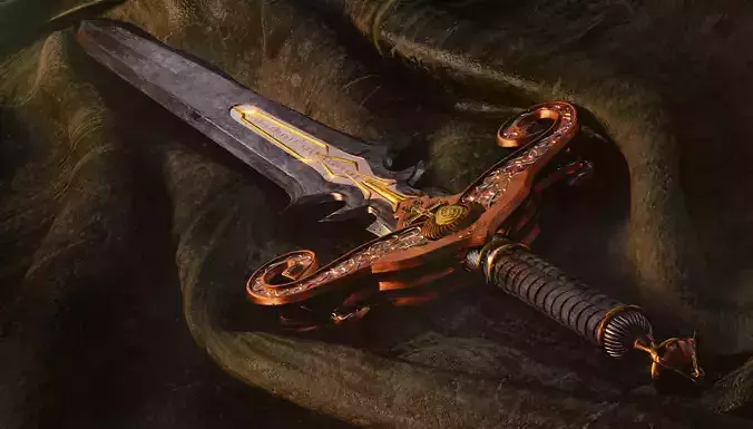 Plus Ultra Sword 3D model
