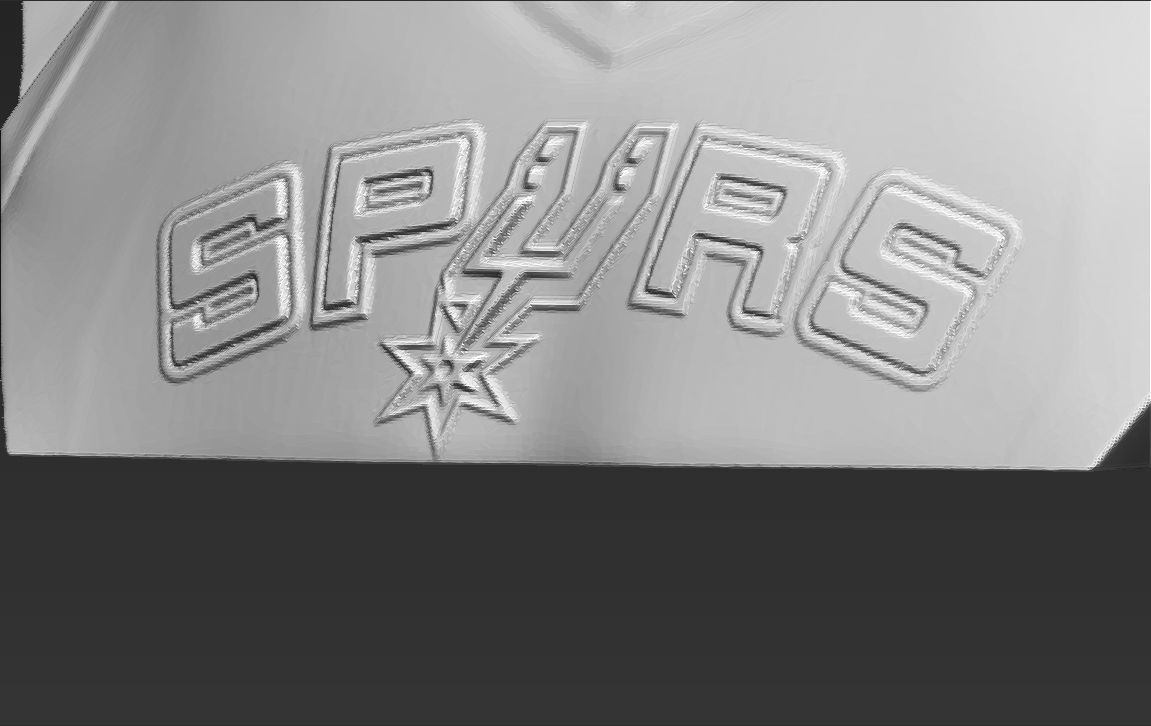 Tim Duncan bust 3D printing ready stl obj formats 3D print model_20