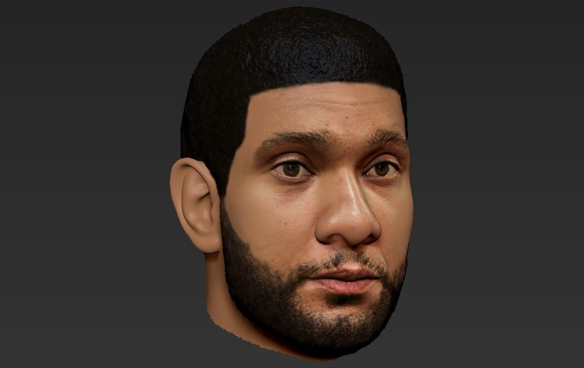 Tim Duncan 3D model_17