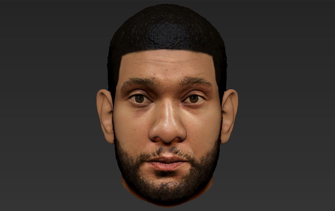 Tim Duncan 3D model_15