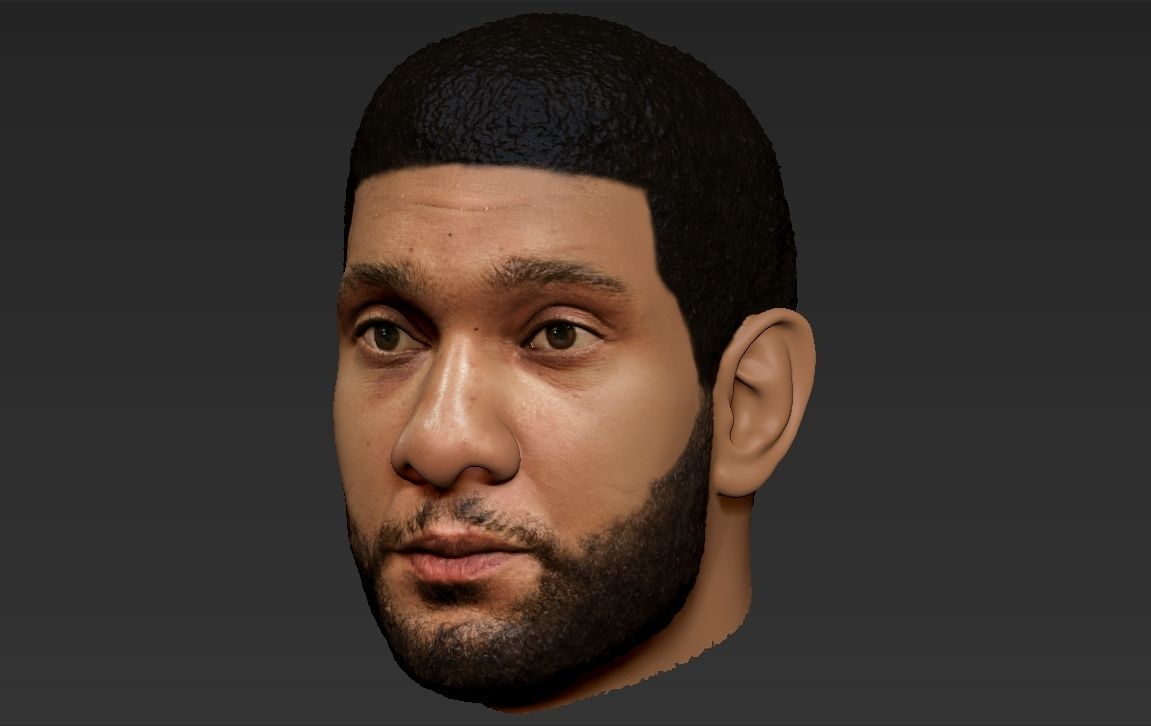 Tim Duncan 3D model_16