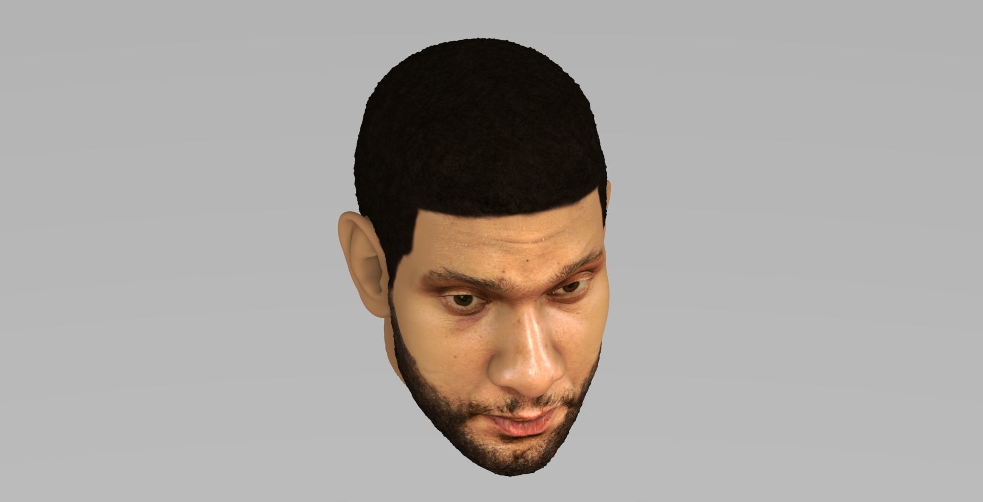 Tim Duncan 3D model_8