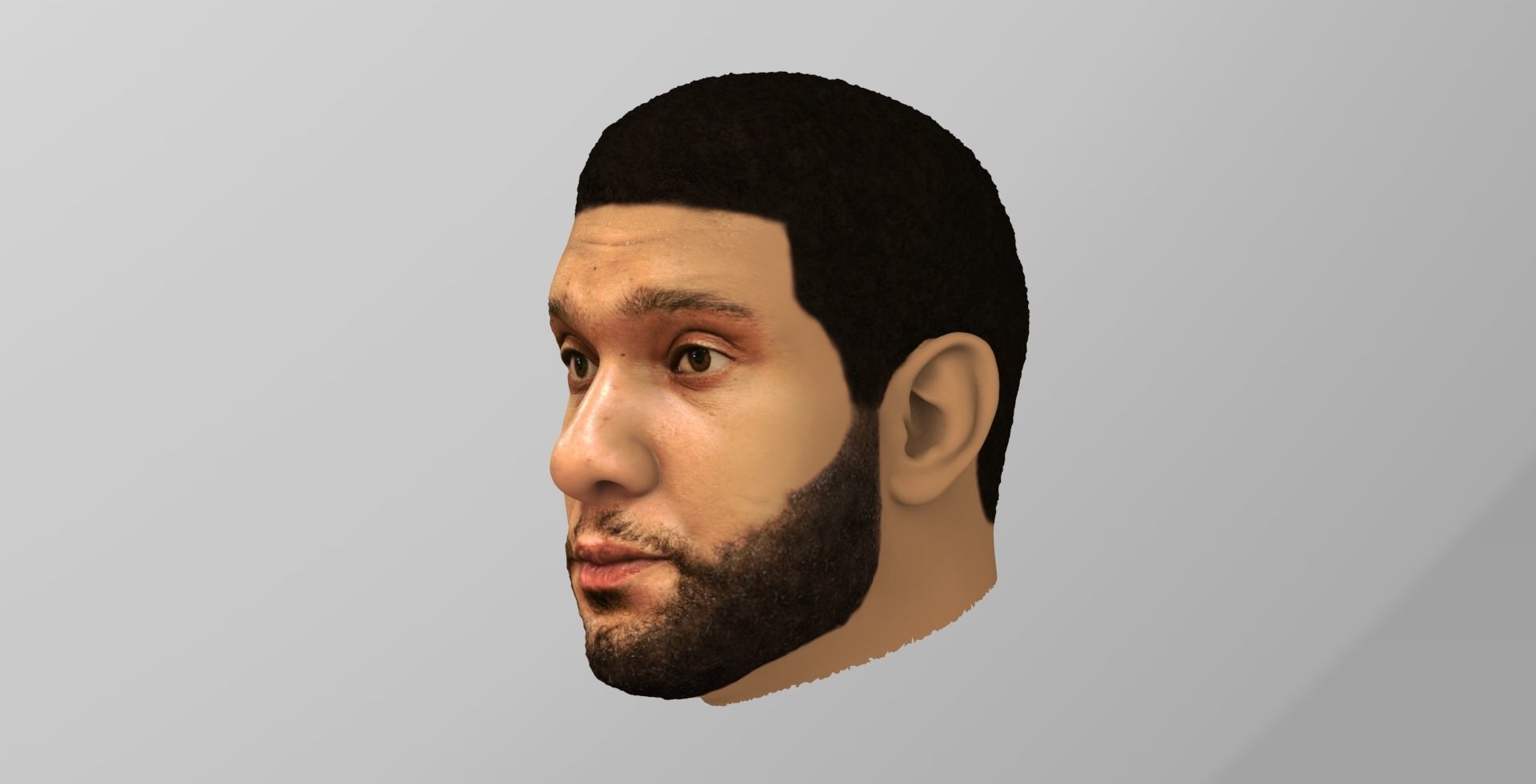 Tim Duncan 3D model_2