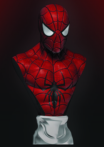 Spider Man 3D print model
