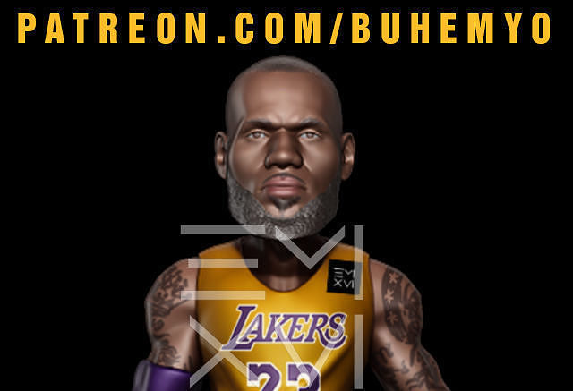 Lebron James 3D print model