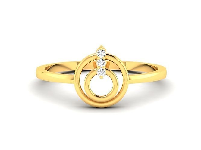 Women Band Ring 3dm render detail 3D print model