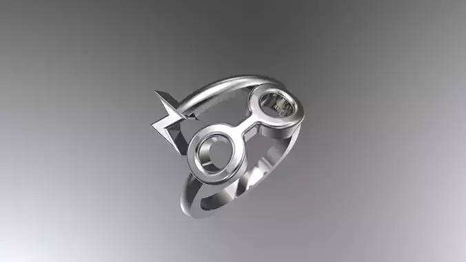 Harry Potter Ring 3D print model