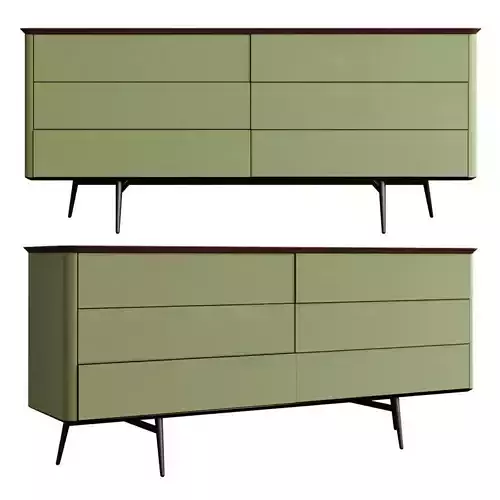 Roche Bobois Octet Dresser 3D model