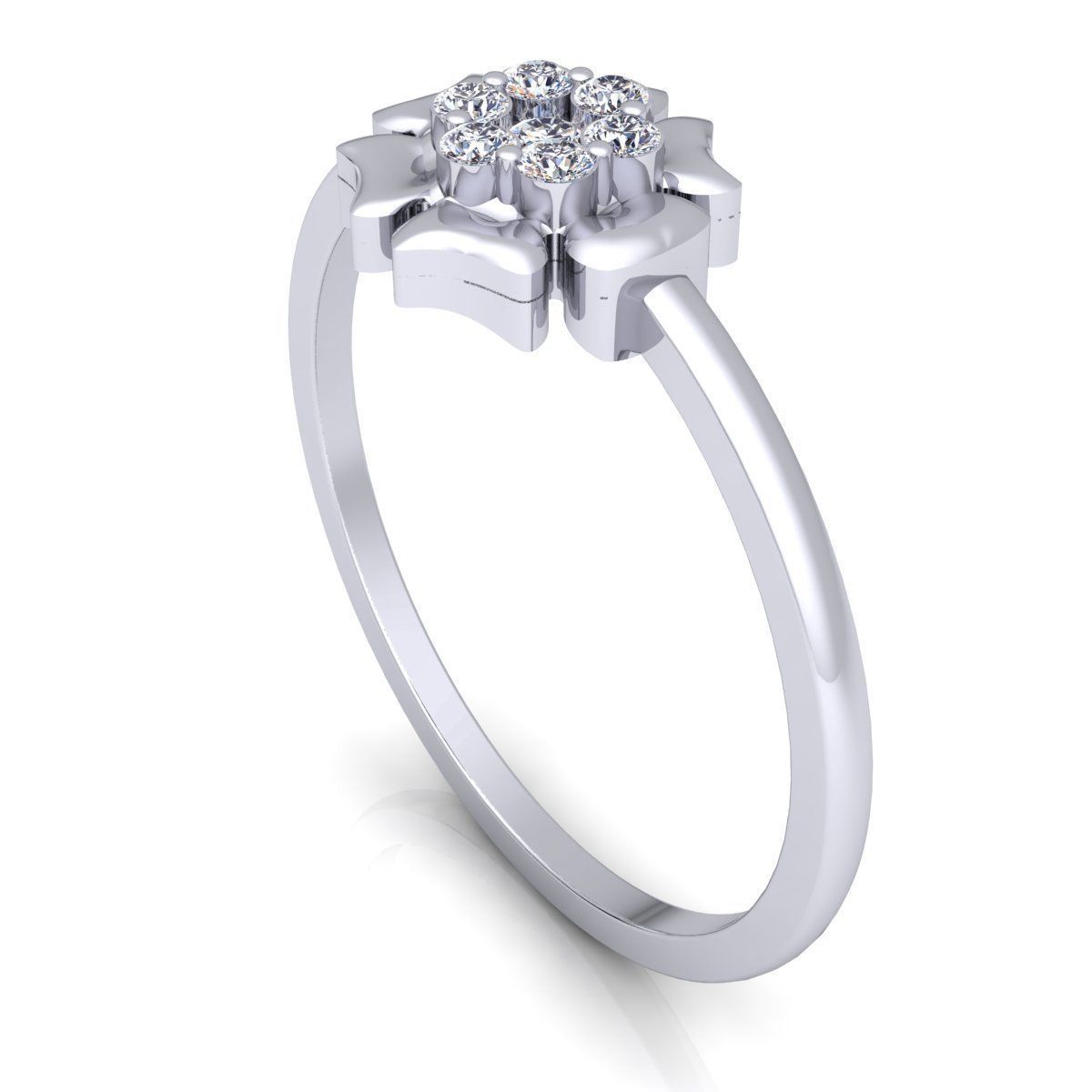 Woman Ring 24 3D print model_8