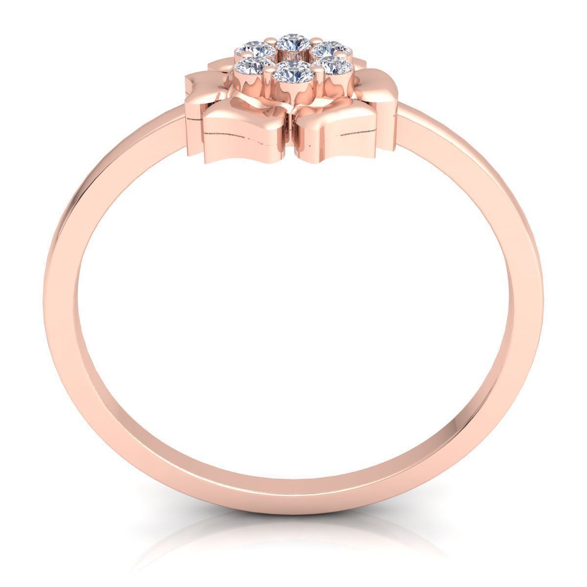 Woman Ring 24 3D print model_4