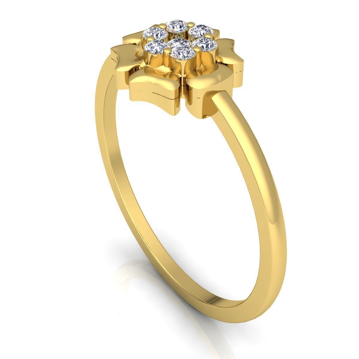 Woman Ring 24 3D print model_6