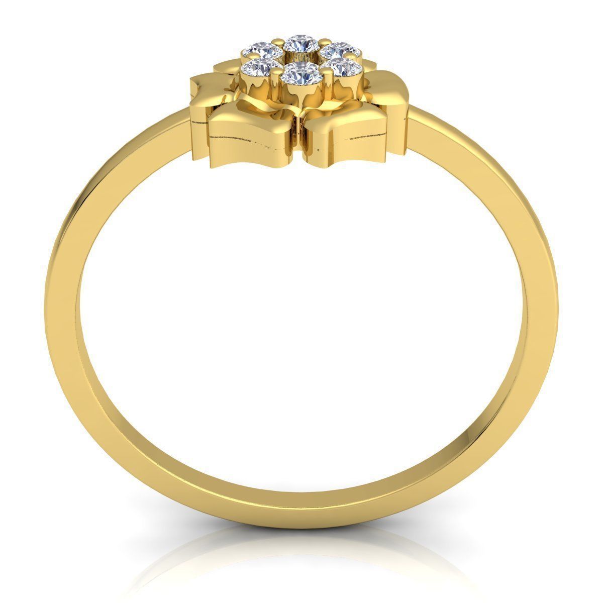 Woman Ring 24 3D print model_3