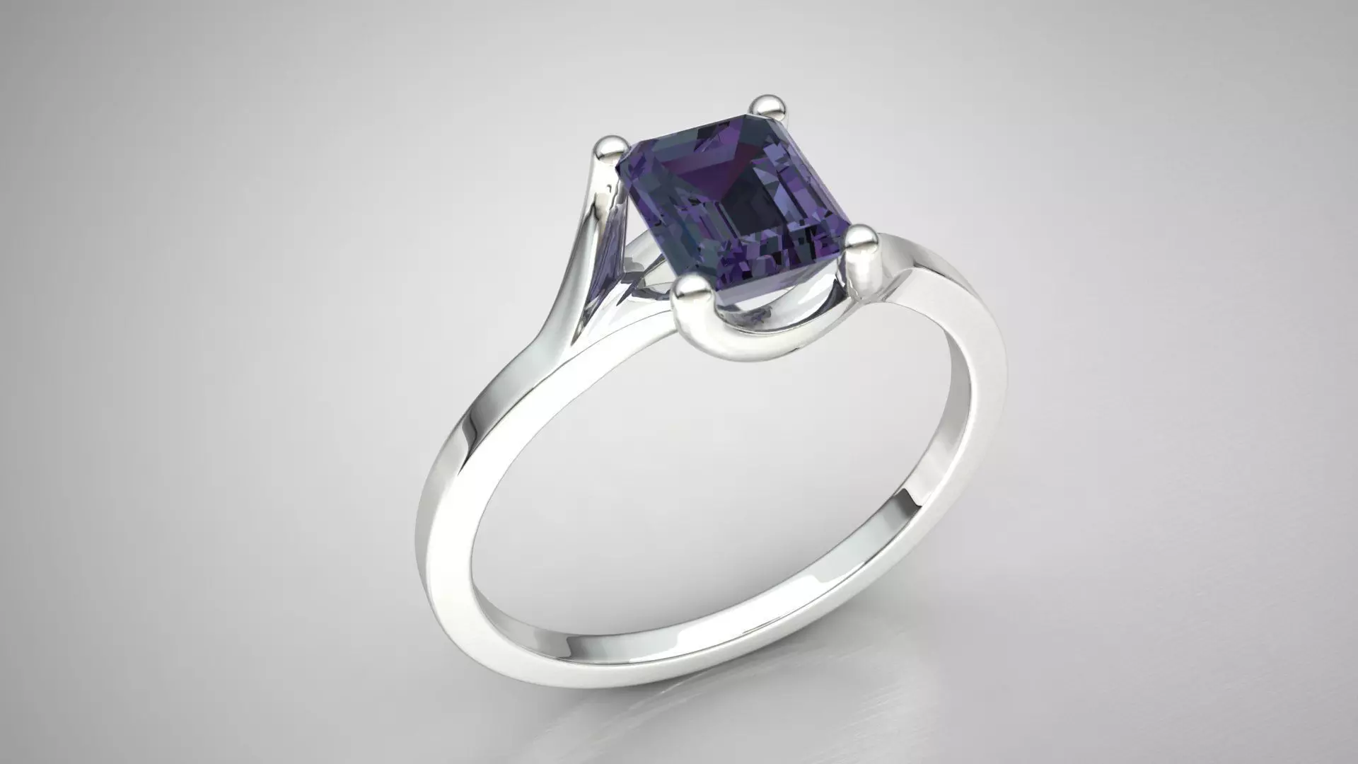 Woman Ring 3D print model_0