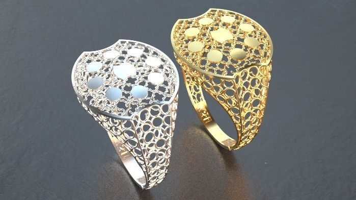 ultra vision Silver Gold  Print 3D print model_3