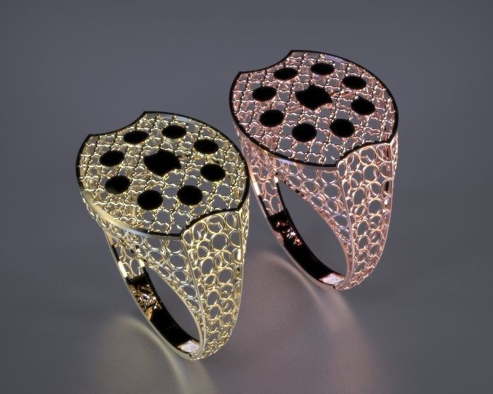 ultra vision Silver Gold  Print 3D print model_2