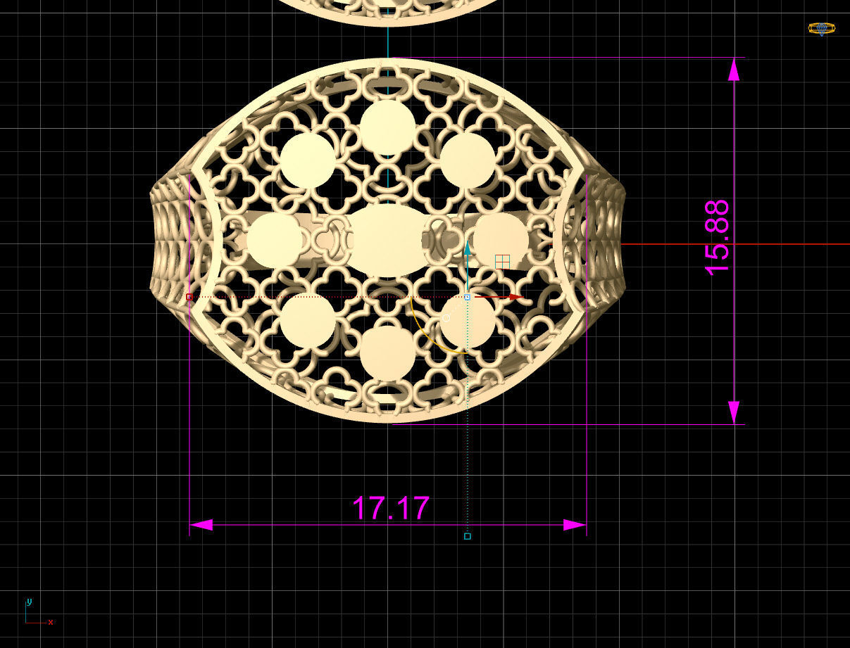 ultra vision Silver Gold  Print 3D print model_5