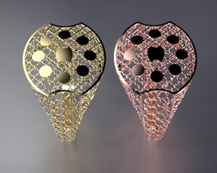 ultra vision Silver Gold  Print 3D print model_4