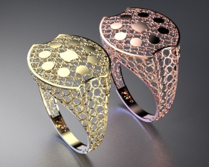 ultra vision Silver Gold  Print 3D print model_1