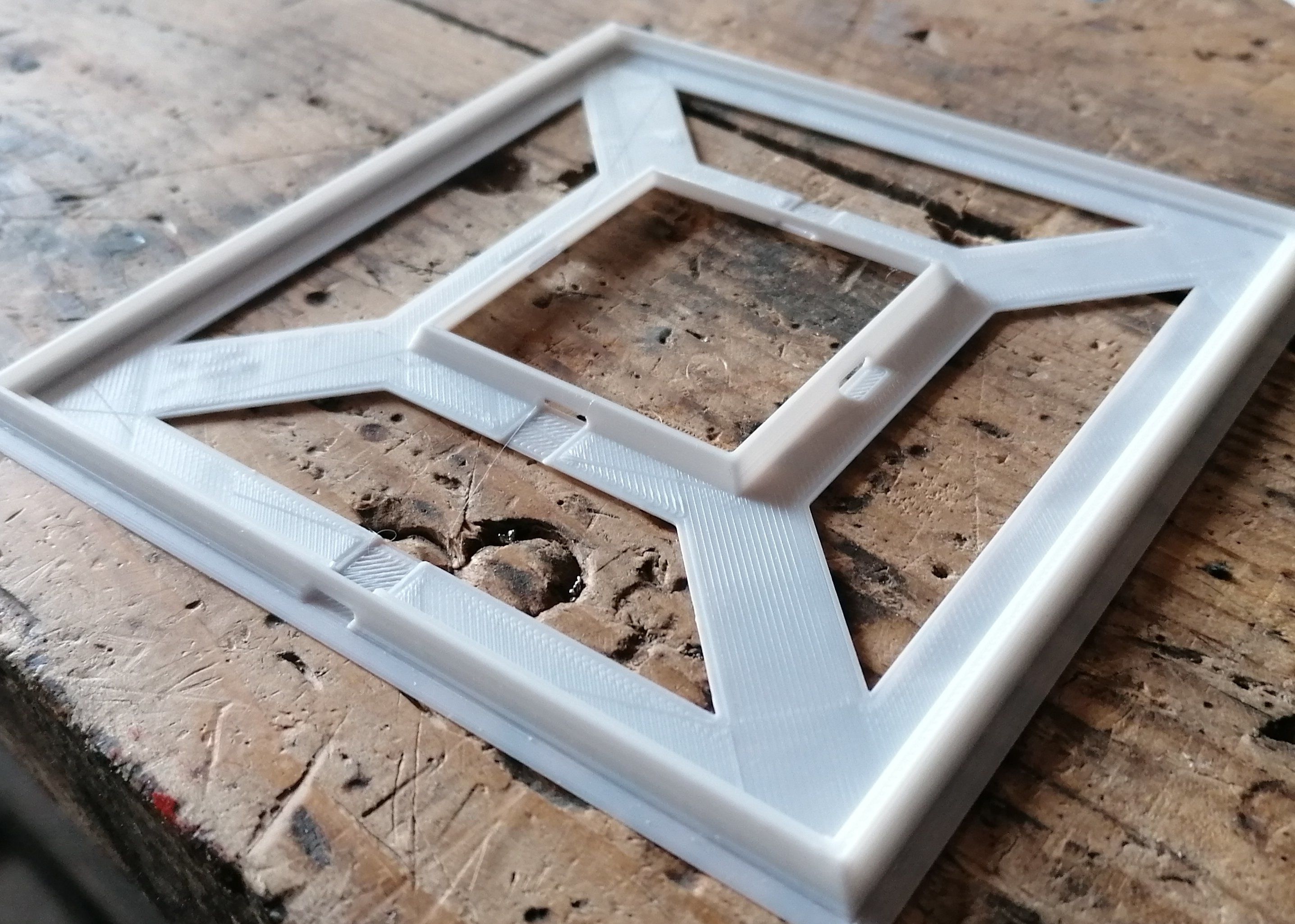 Pyramid litophane lamp 3D print model_5