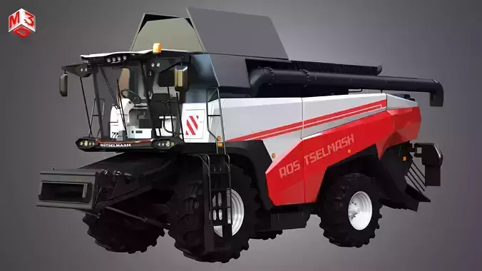 Rostselmash - RSM 161 Harvester Combine  3D model