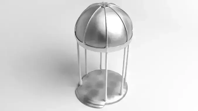 Circular Gazebo 3D model