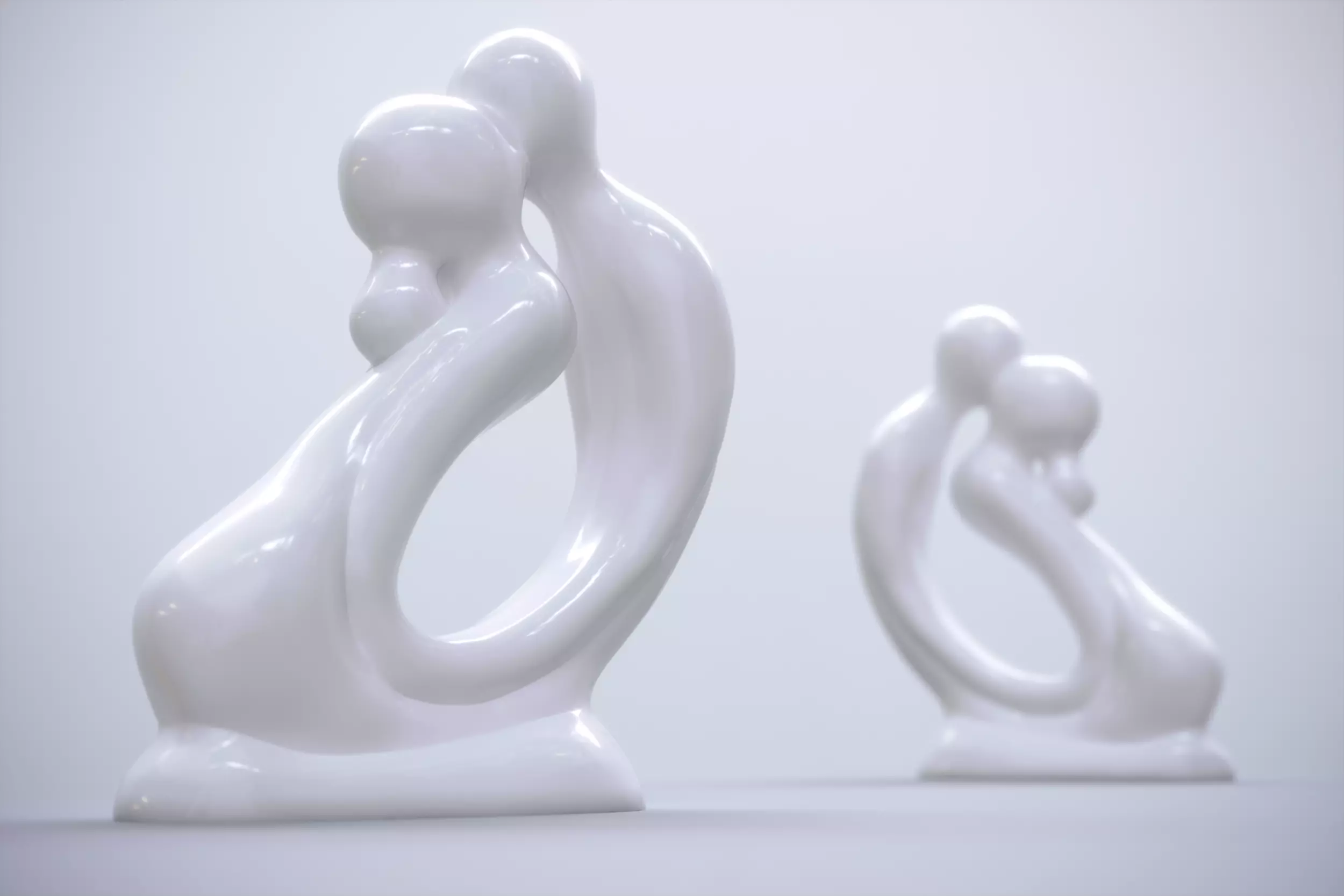 Beautiful Couple 3D print model_0