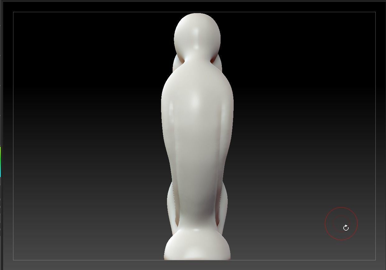 Beautiful Couple 3D print model_5