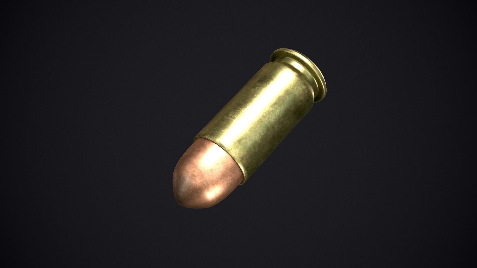 Ruger SR9 Low-poly 3D model_19