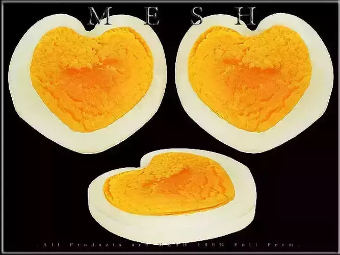 A Slice of Heart Egg