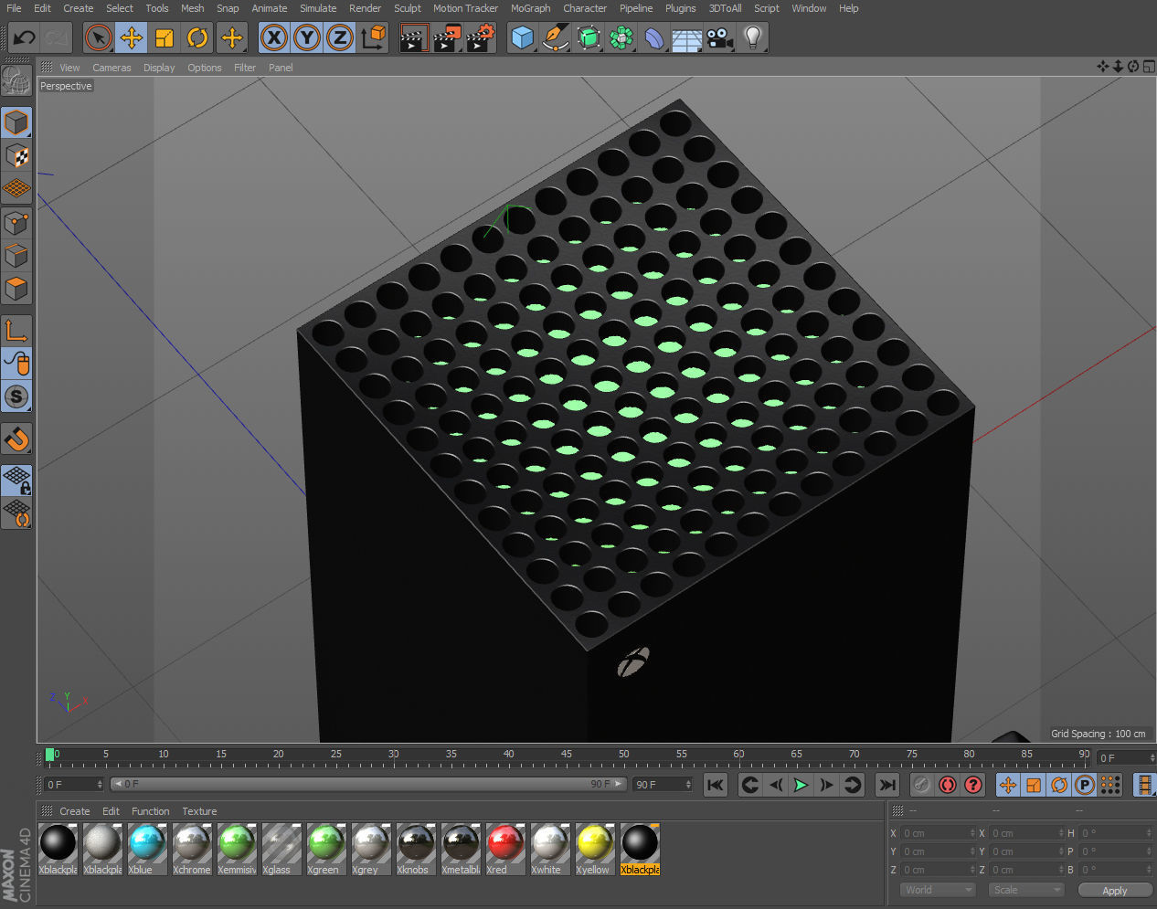 X-Box series X accurate with correct rear 3D model_5