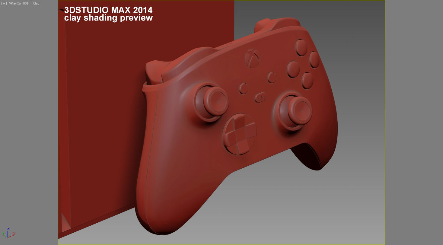 X-Box series X accurate with correct rear 3D model_17