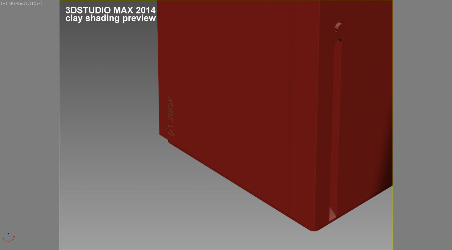 X-Box series X accurate with correct rear 3D model_19
