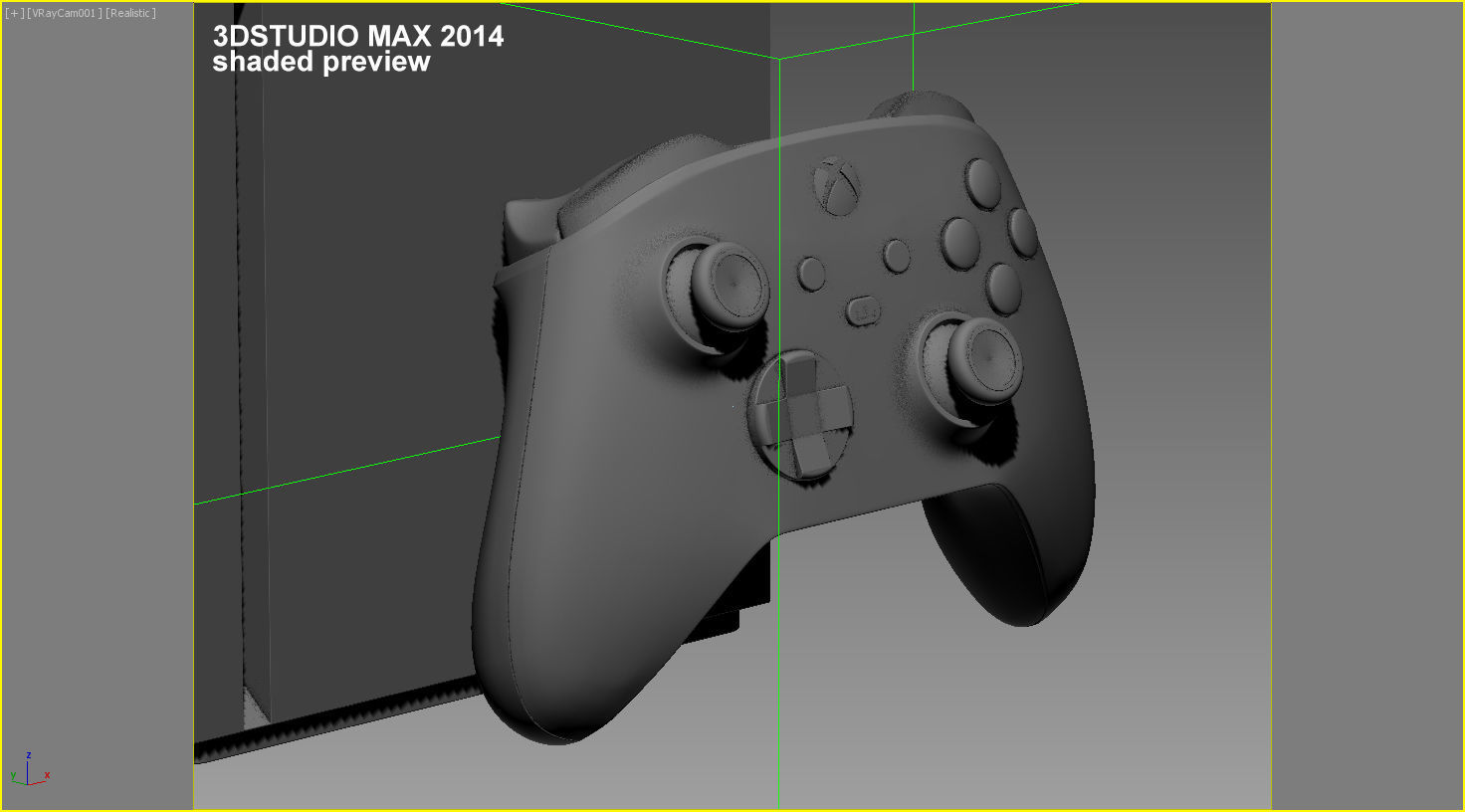 X-Box series X accurate with correct rear 3D model_11