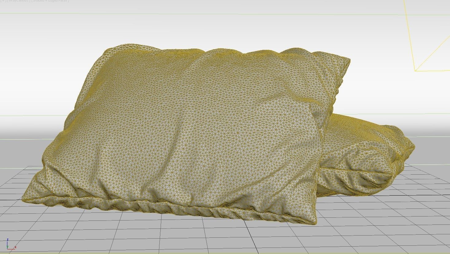 Pillow 3d model pillows Free 3D model_3