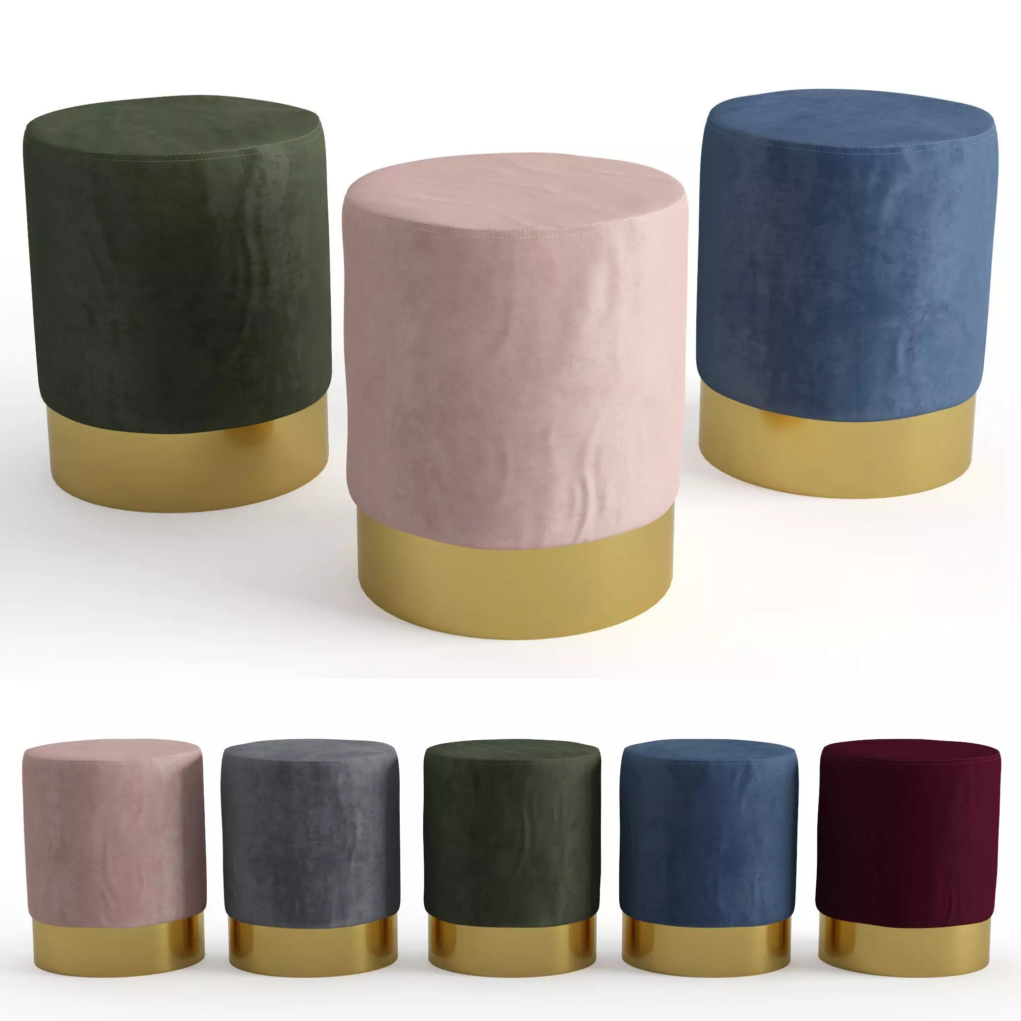 Poof Domane 3D model
