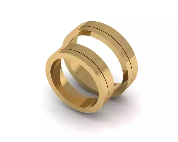 Elegance Wedding Rings
