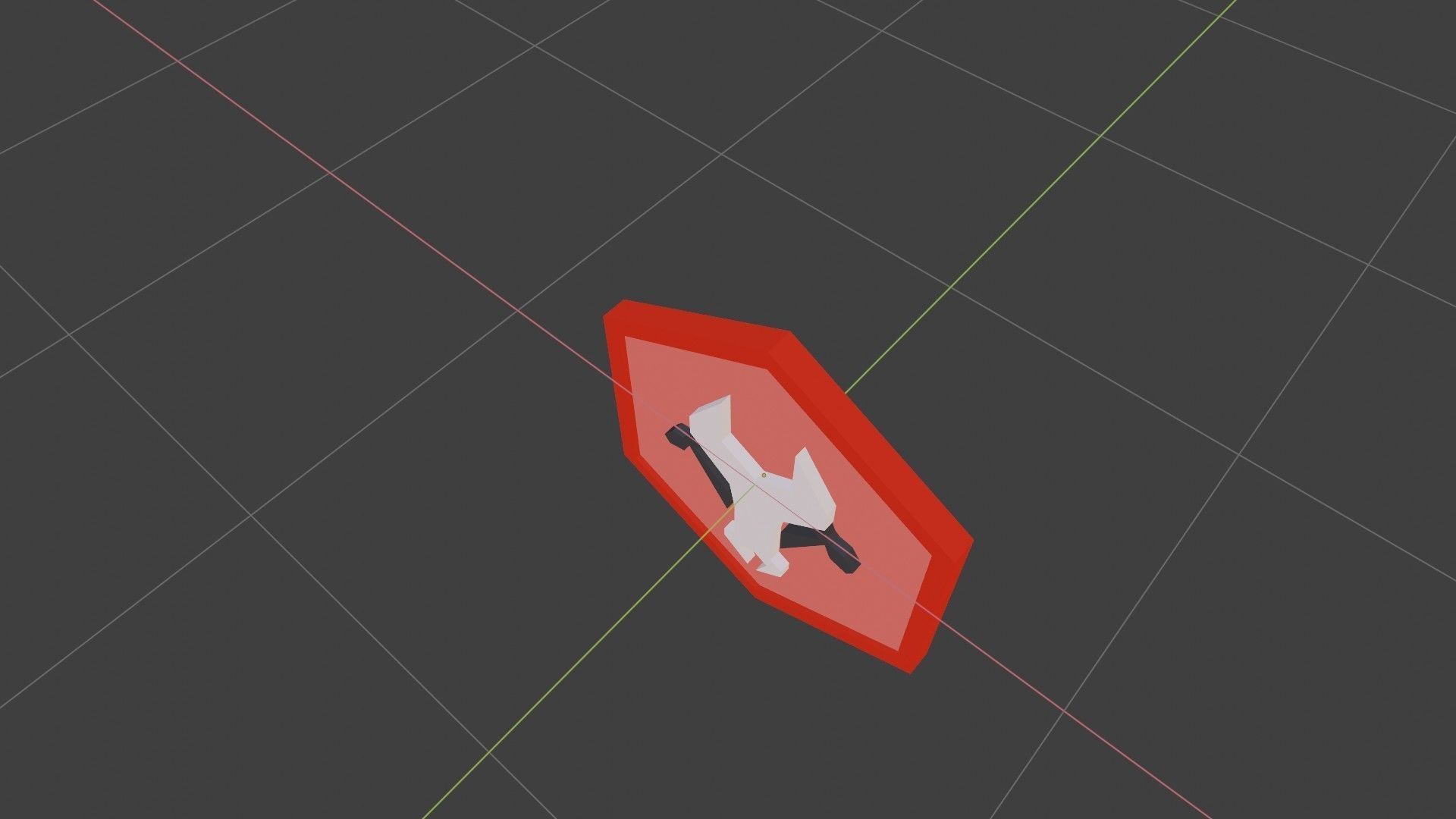 Low poly symbol instruments 1 Free low-poly 3D model_3