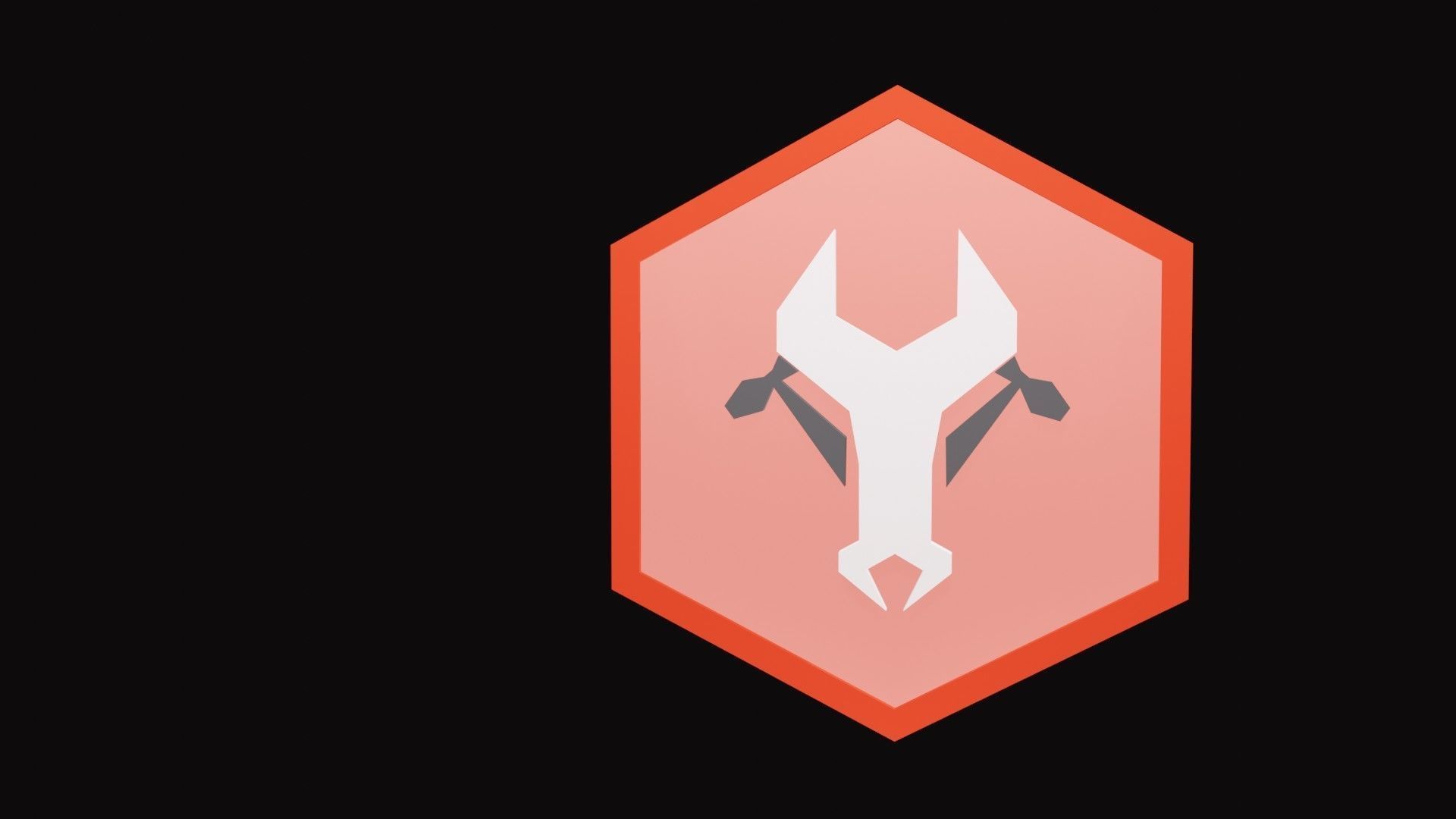 Low poly symbol instruments 1 Free low-poly 3D model_2