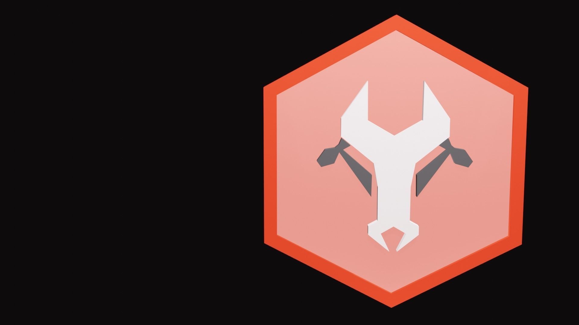 Low poly symbol instruments 1 Free low-poly 3D model_9