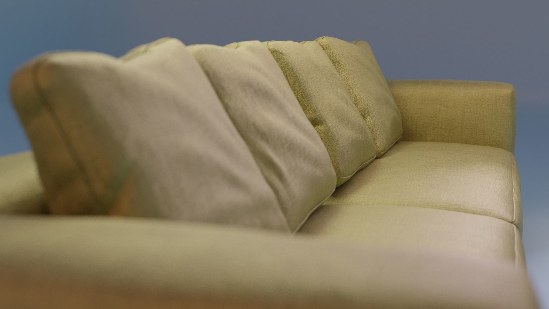  Furniture Studio couch 3D model   Low-poly 3D model_6