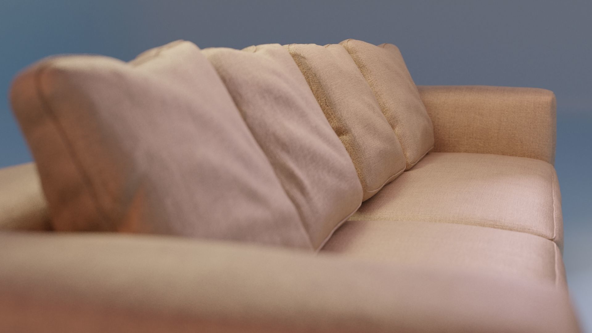  Furniture Studio couch 3D model   Low-poly 3D model_11